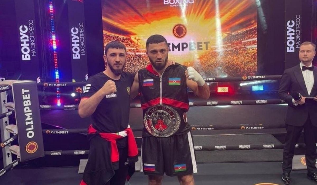 Azərbaycanlı boksçu Rusiya çempionu titulunu qazanıb