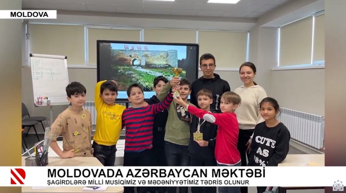 Azərbaycan dilinin tədrisi Moldovadakı balaca soydaşlarımızda Şuşanı görmək arzusu yaradıb