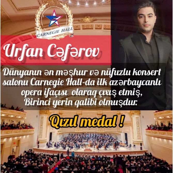Azerbaijani vocalist wins international opera contest in New York