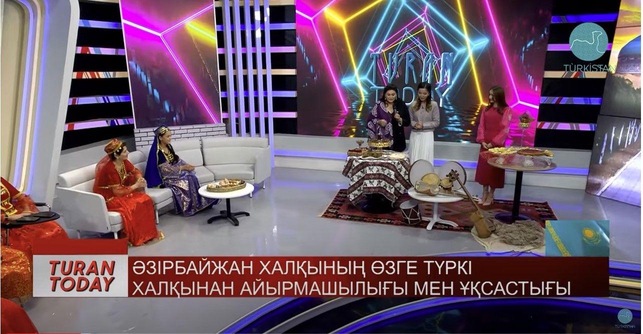 Qazaxıstan televiziyasında Azərbaycanın milli-mədəni dəyərlərindən bəhs edilib