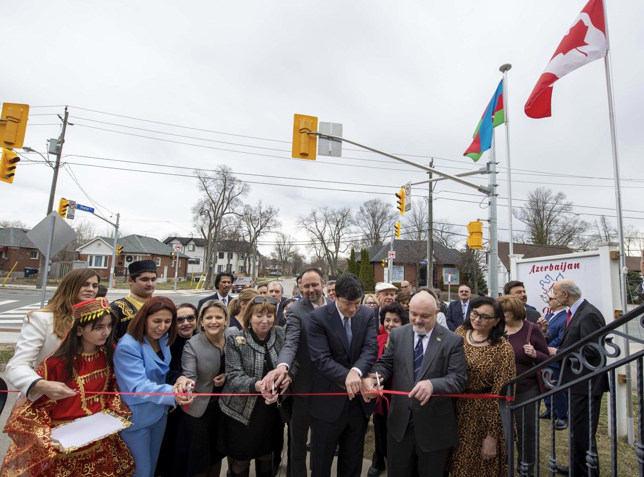 Kanadanın Toronto şəhərində Azərbaycan Evi açıldı