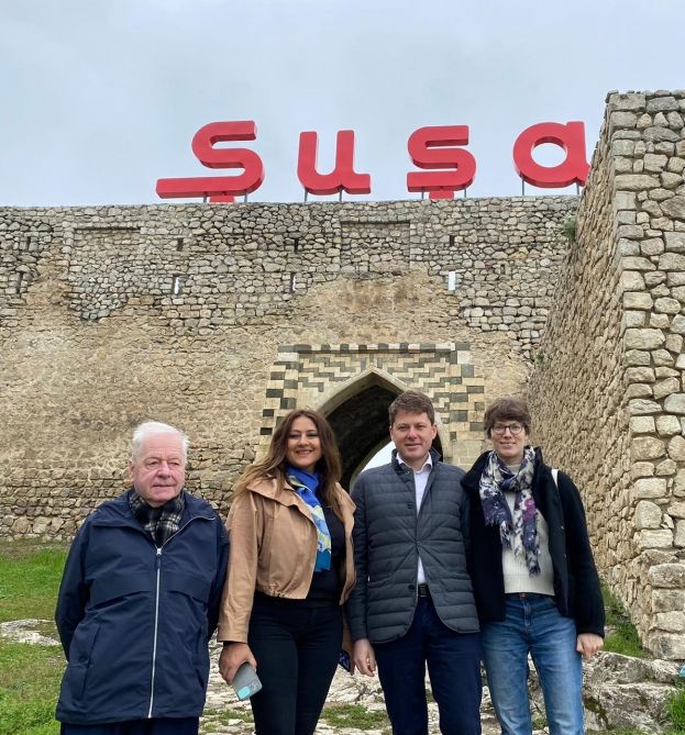 French guests visited Shusha city 