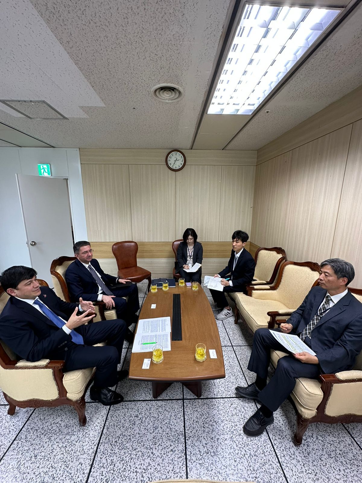Meetings were held at the Ministry of Foreign Affairs and the National Assembly of Korea