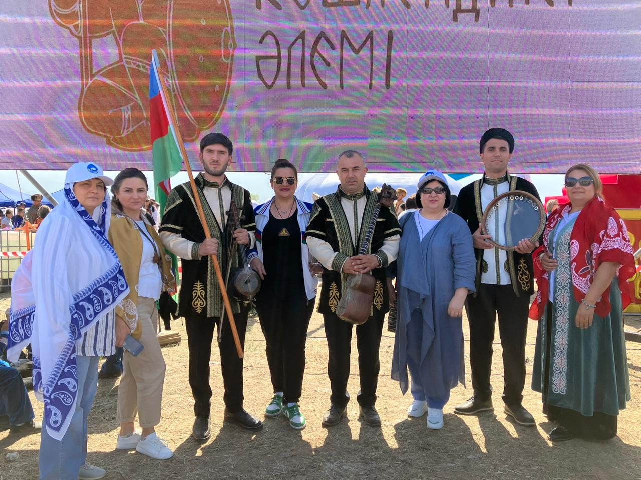 Azerbaijan was represented at the international ethno-festival in Almaty