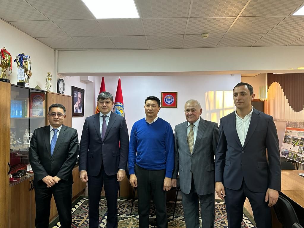 Committee Chairman met the Kant city mayor of Kyrgyz Republic