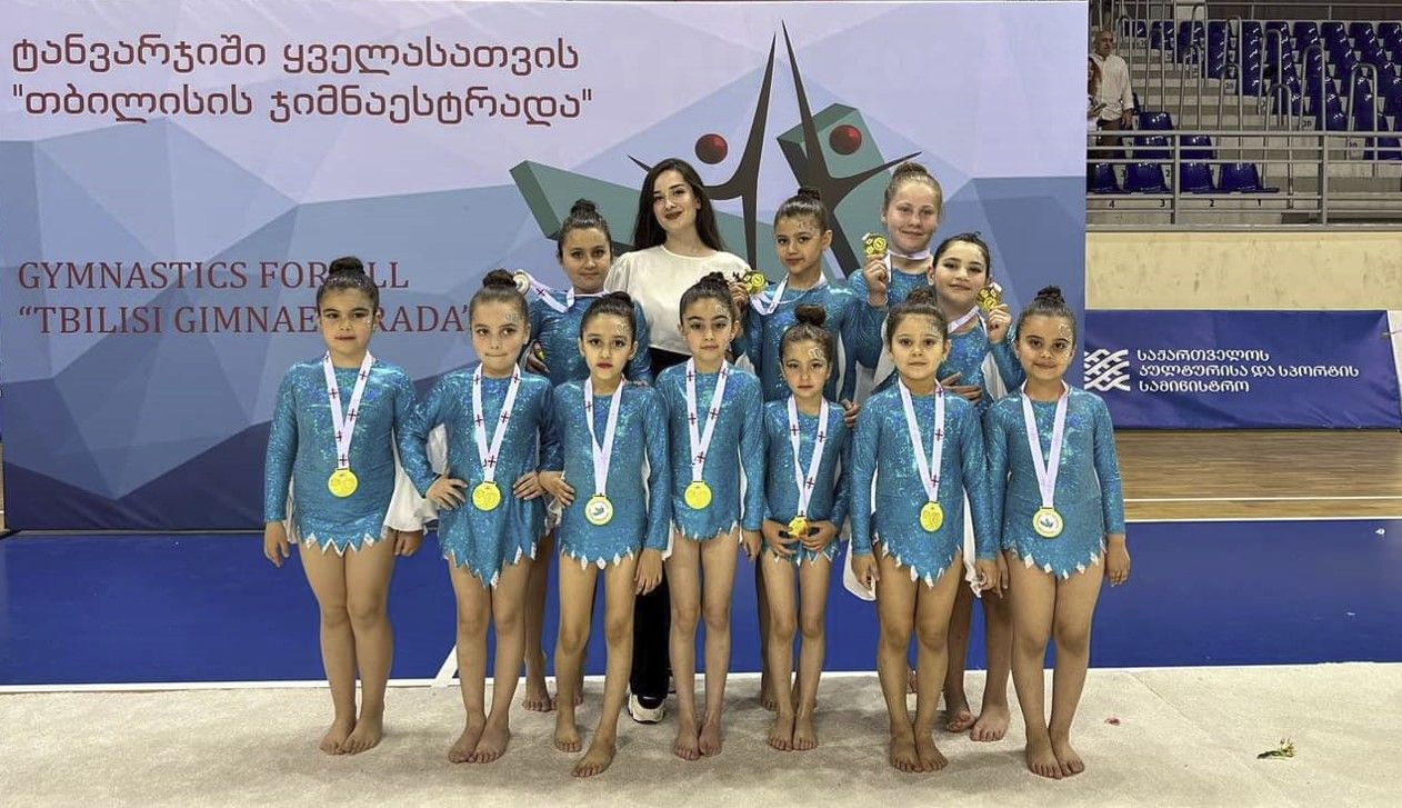 Студенты Центра интеграции азербайджанцев Грузии приняли участие в международном гимнастическом фестивале 