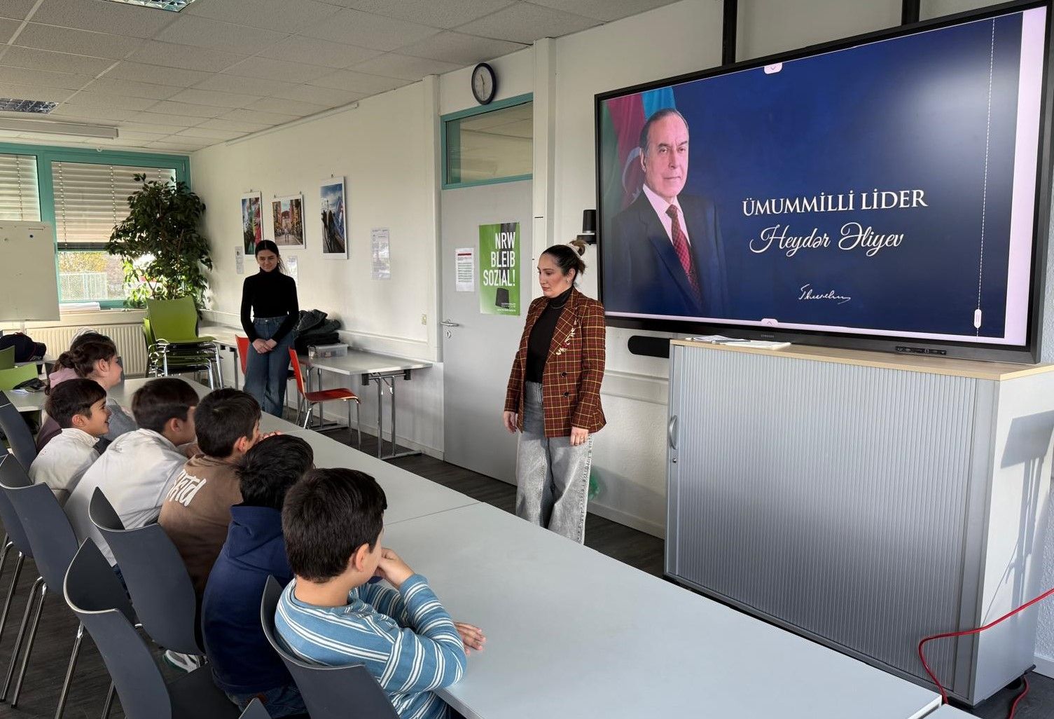 The National Leader Heydar Aliyev was commemorated in Münster