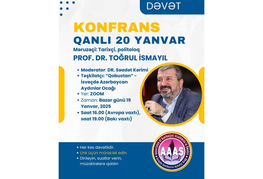 "Qanlı 20 Yanvar" adlı videokonfrans keçirilib