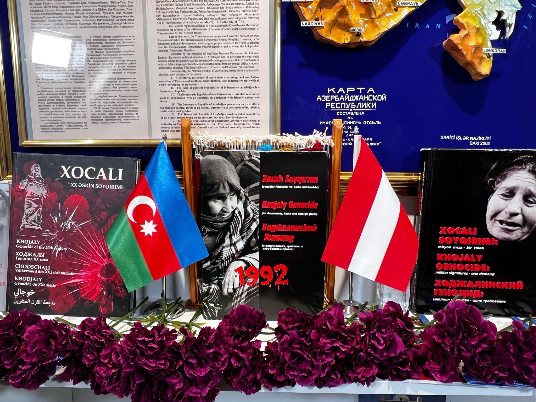 Corners dedicated to the Khojaly genocide were created in various ...