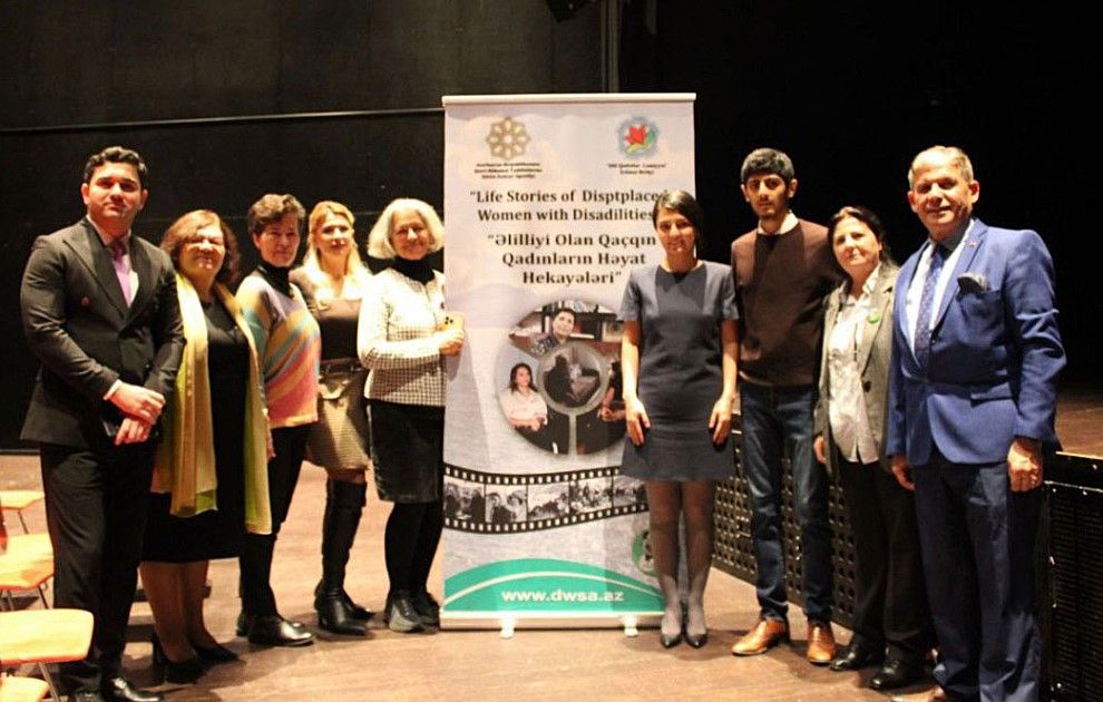 Stokholmda “Əlilliyi olan qaçqın qadınların həyat hekayələri” adlı videoçarxın təqdimatı keçirilib