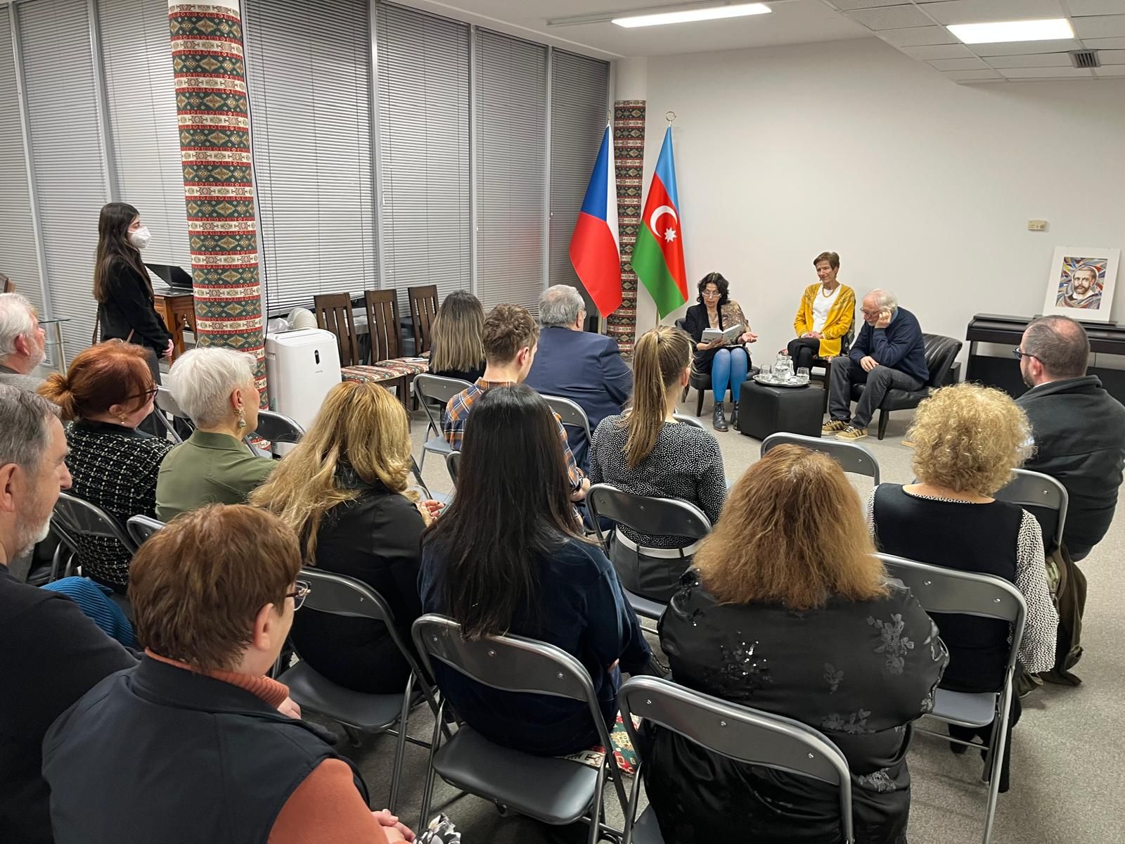 Praqada “Klassik çex hekayələri” kitabı ilə bağlı növbəti tədbir keçirilib