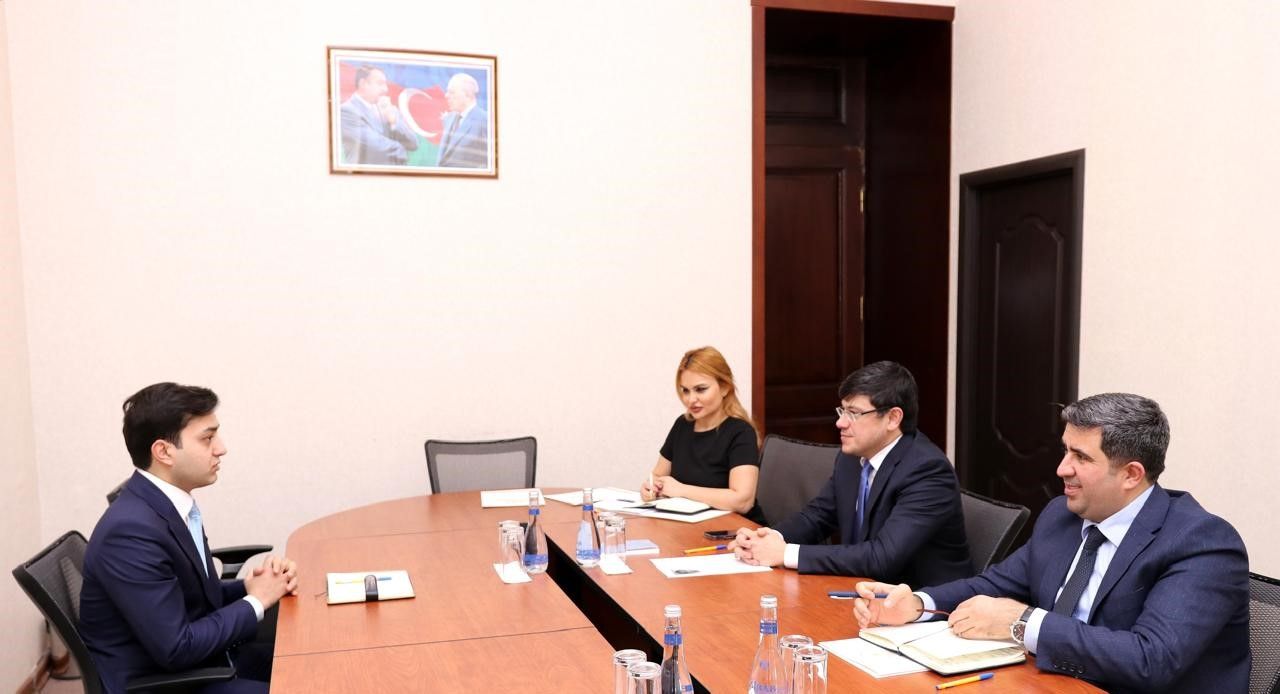 Председатель комитета встретился с победителем конкурса “Восхождение”