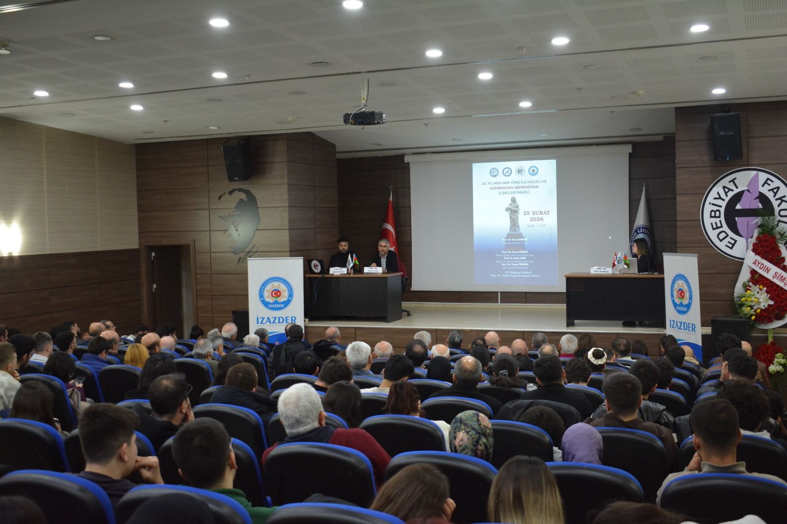 Ege Universitetində Azərbaycan-Ermənistan münasibətləri müzakirə olunub