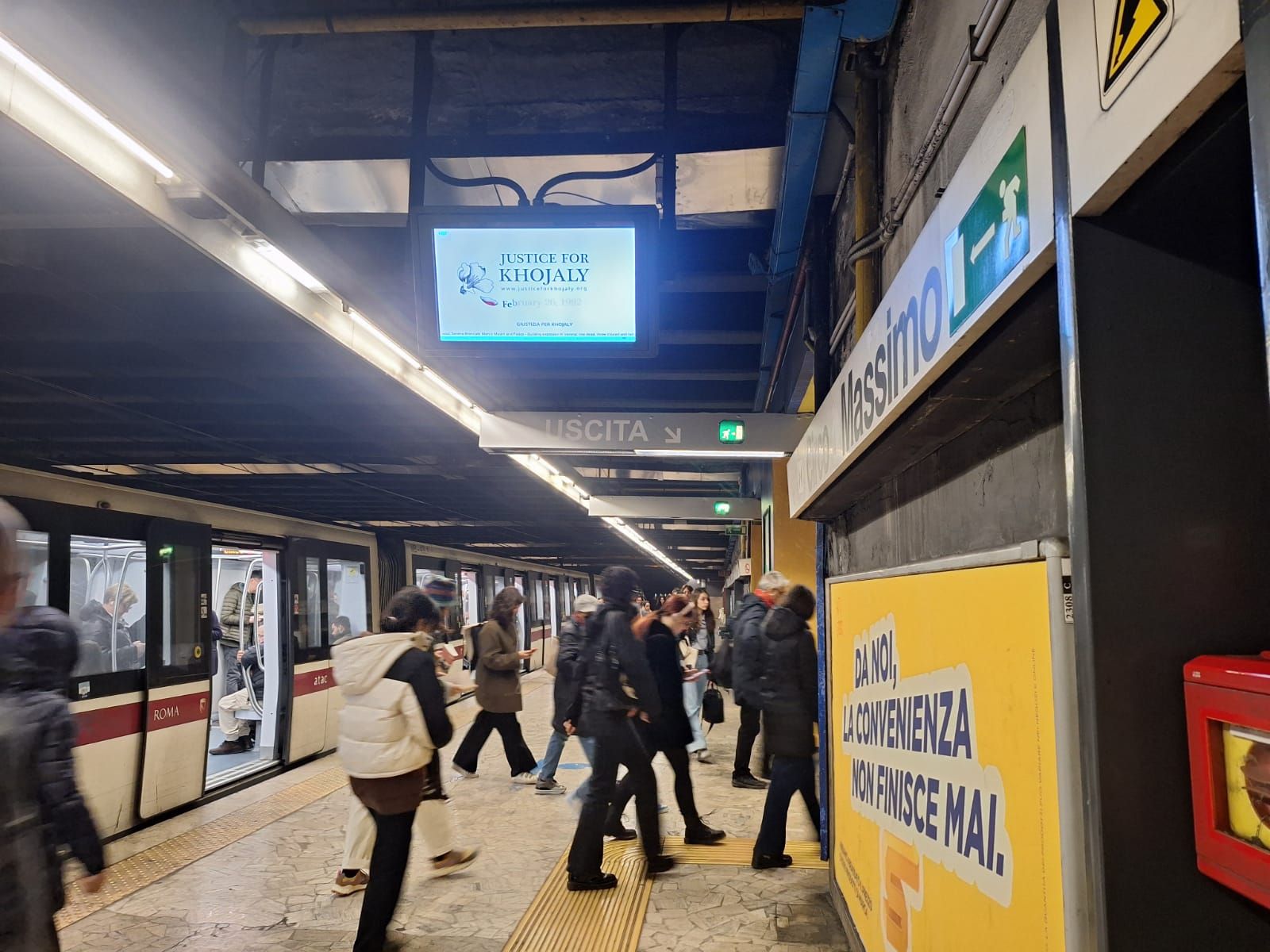 В Риме проходит информационная кампания в связи с Ходжалинским геноцидом