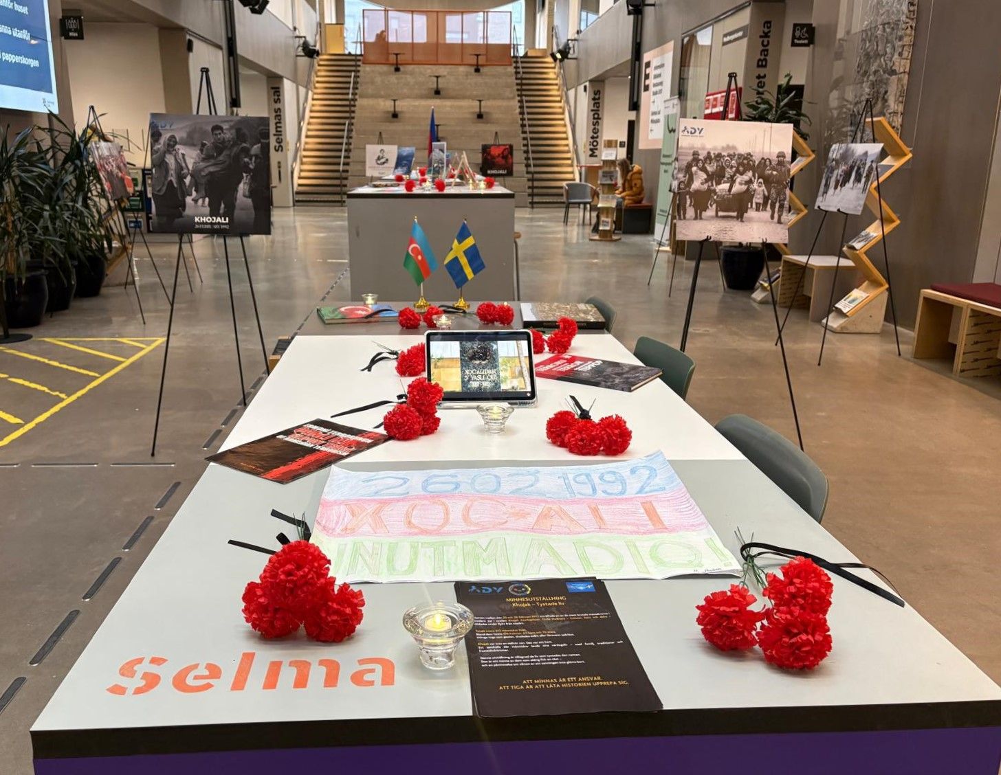 İsveç ictimaiyyətinə Xocalı soyqırımı ilə bağlı həqiqətlər çatdırılıb