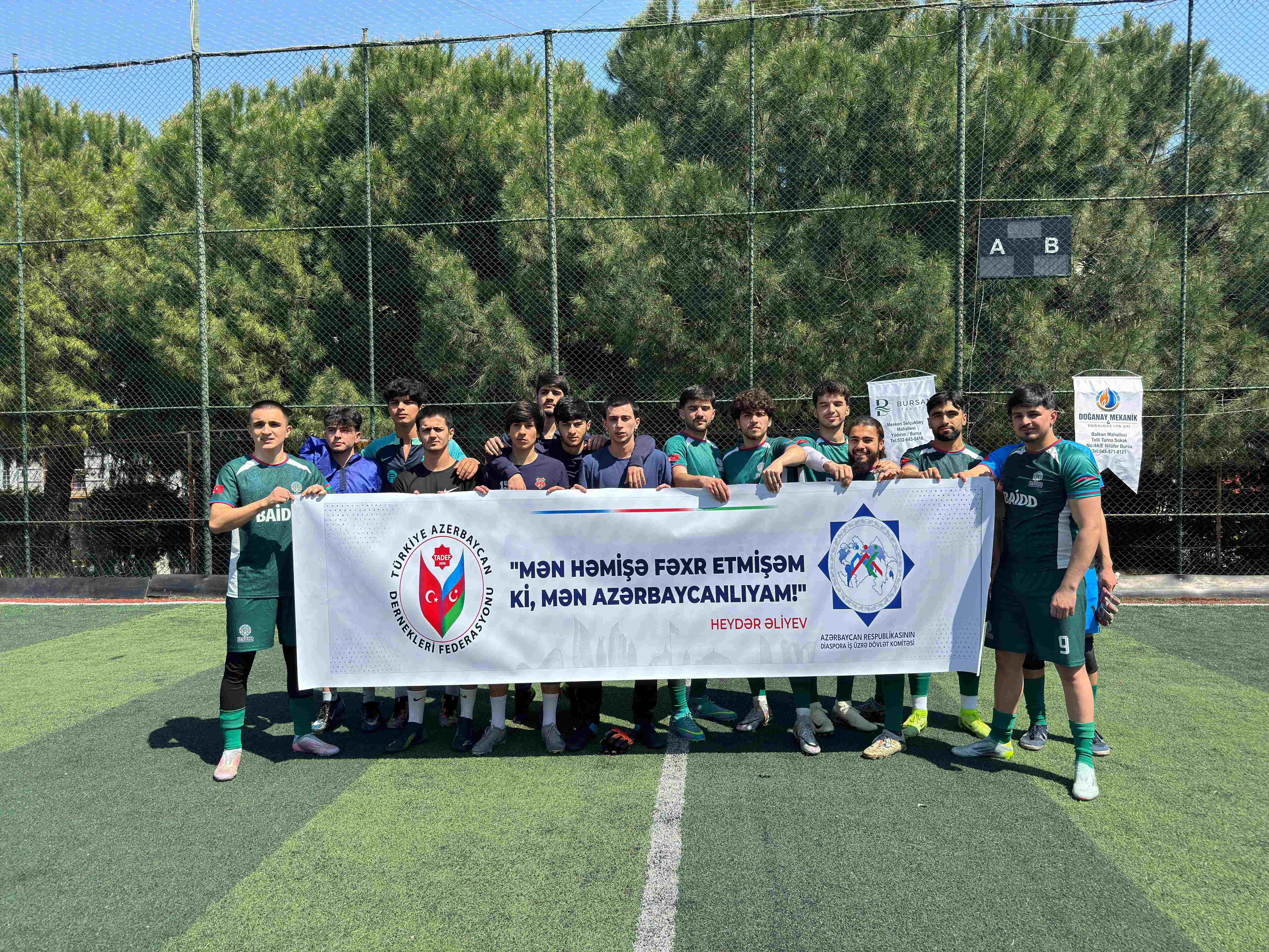 Türkiyədə “Heydər Əliyev Kuboku” futbol turnirinin ilk oyunları keçirilib