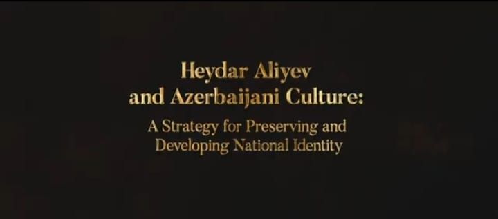 ABŞ-də Ümummilli Lider Heydər Əliyev haqqında film təqdim olunub