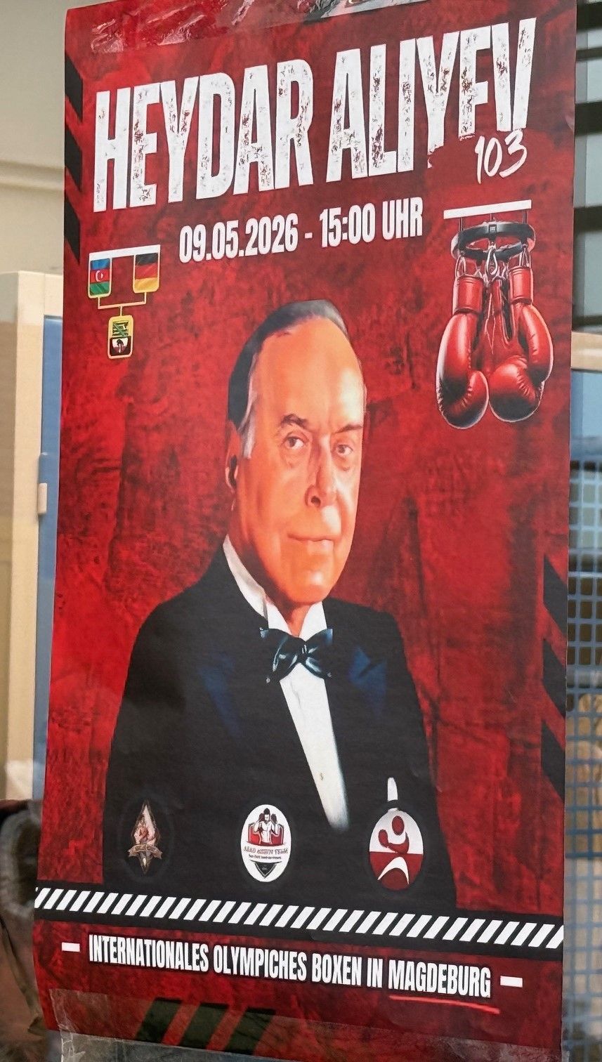 Maqdeburqda Ulu Öndər Heydər Əliyevə həsr edilən boks turniri keçirilib
