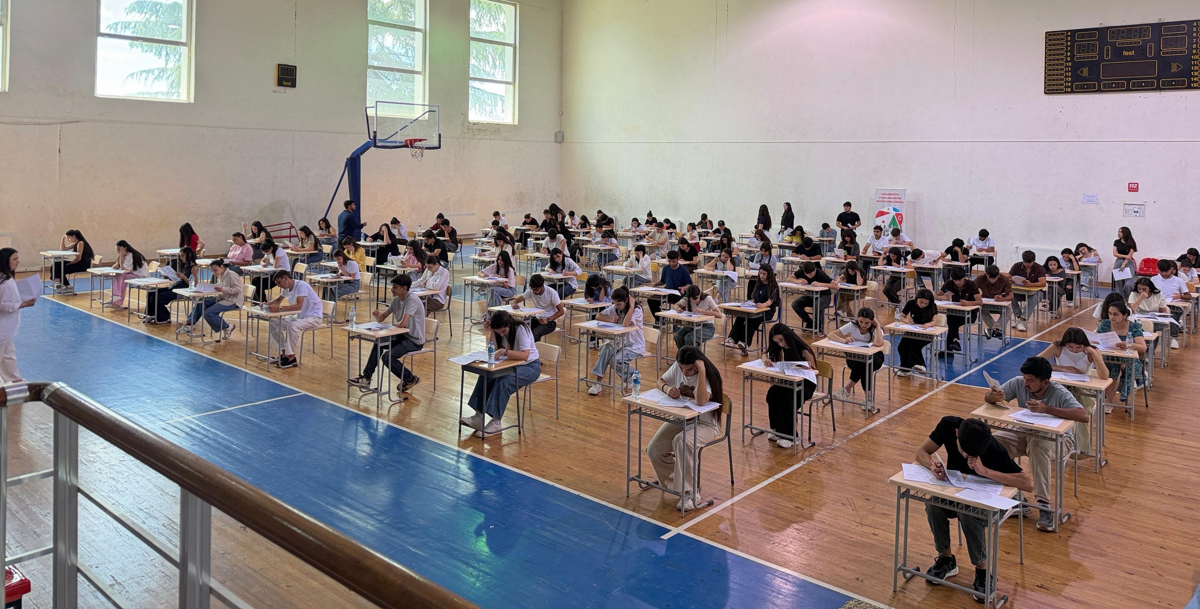 Georgia Azerbaijanis Integration Centre Held Mock Exam for the “1+4” Program