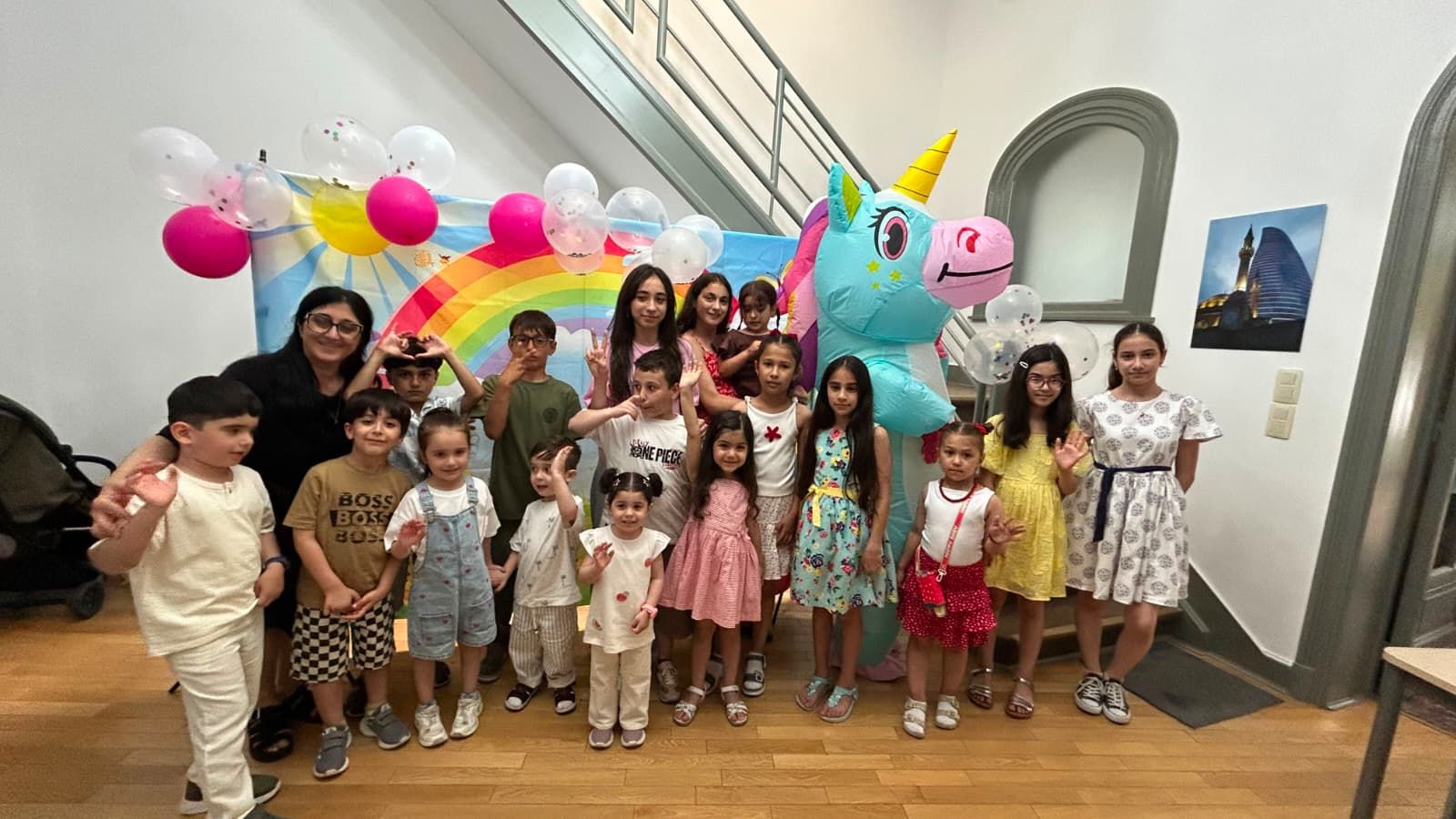 Brüsseldə Azərbaycan ruhunu yaşadan uşaqlar