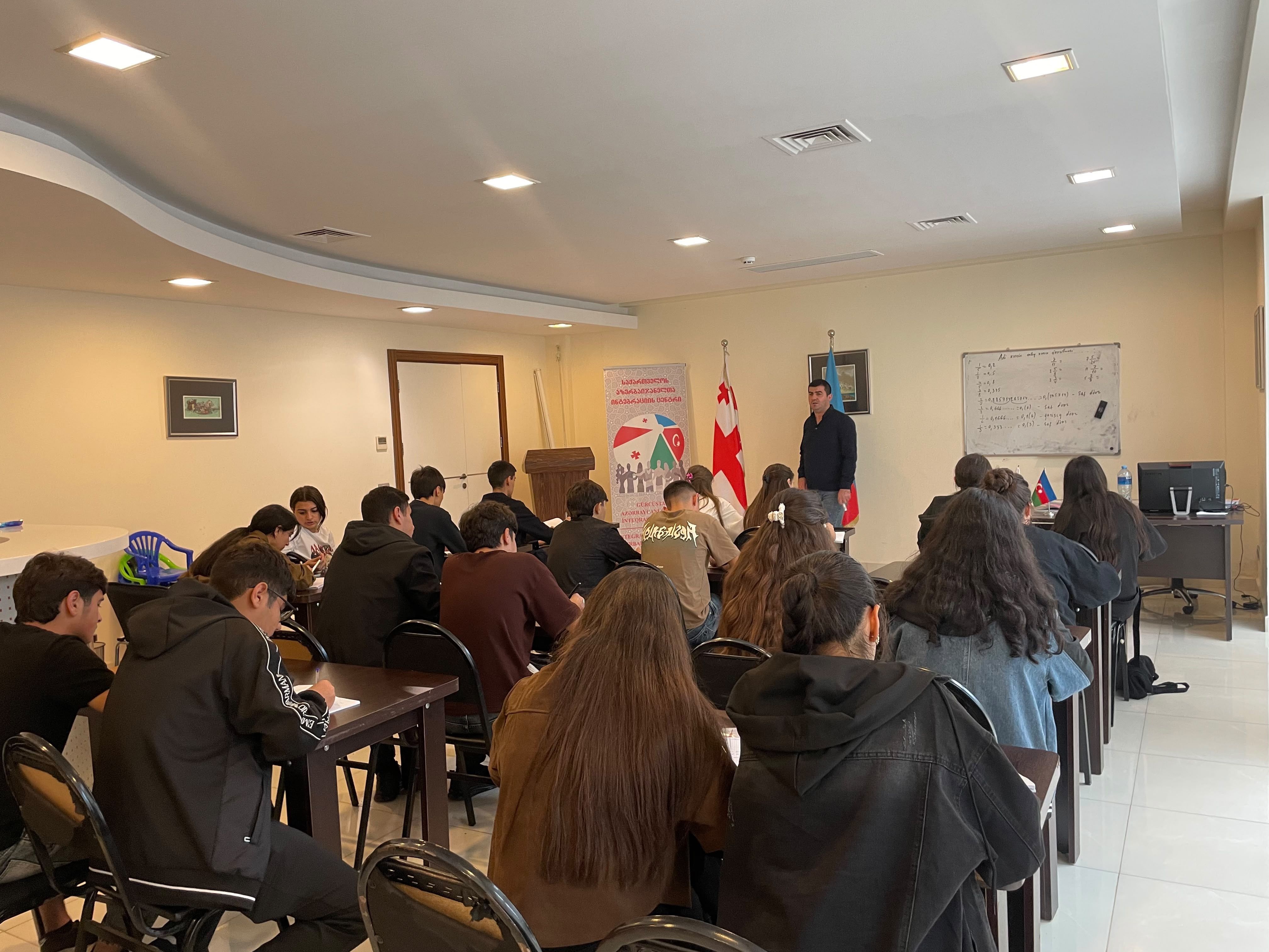 GAİM-də “1+4” proqramı üzrə riyaziyyat dərsləri davam edir
