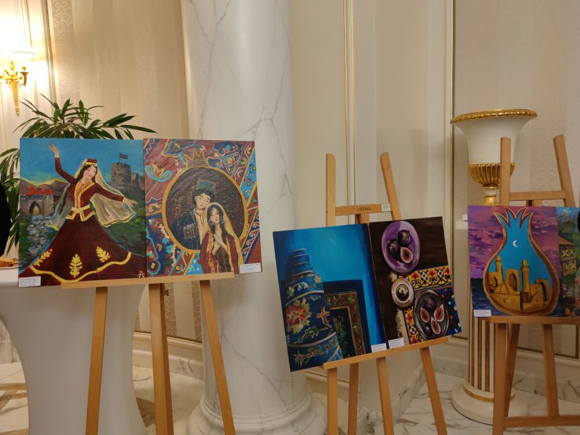 Parisdə uşaqların yaradıcılığı ilə Azərbaycanı tanıdan sərgi